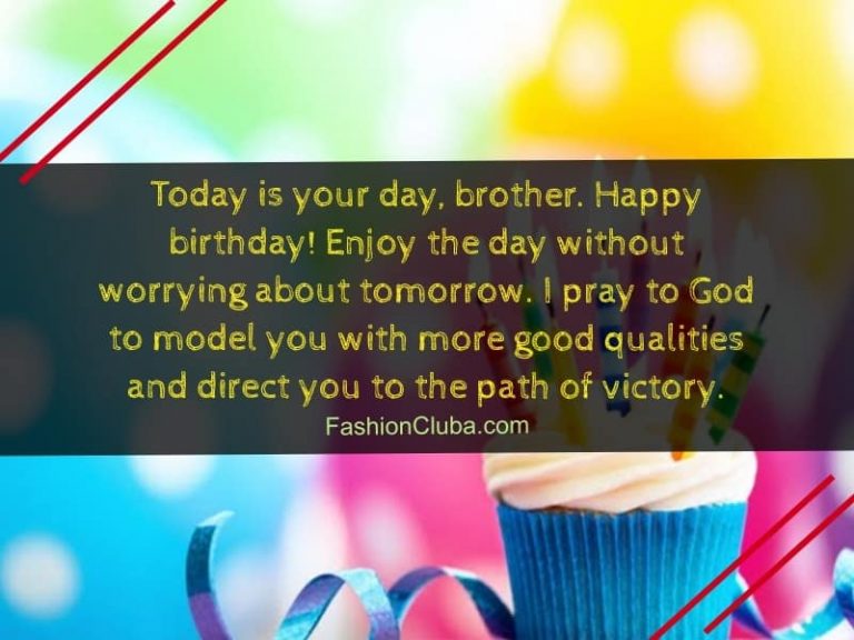 Happy Birthday Wishes for Brother from Sister (With Images) – Fashion Cluba