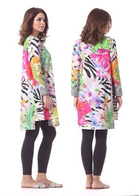 Alkaram kurti designs for ladies