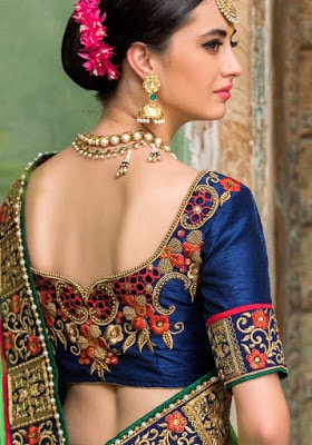 Indian-wedding-blouse-designs-collection-2017-for-silk-saree-3