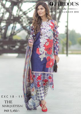 firdous spring-summer cloth collections