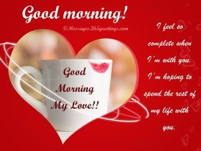 Good Morning Messages and Phrases with Love Wishes