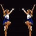 Two cheerleaders