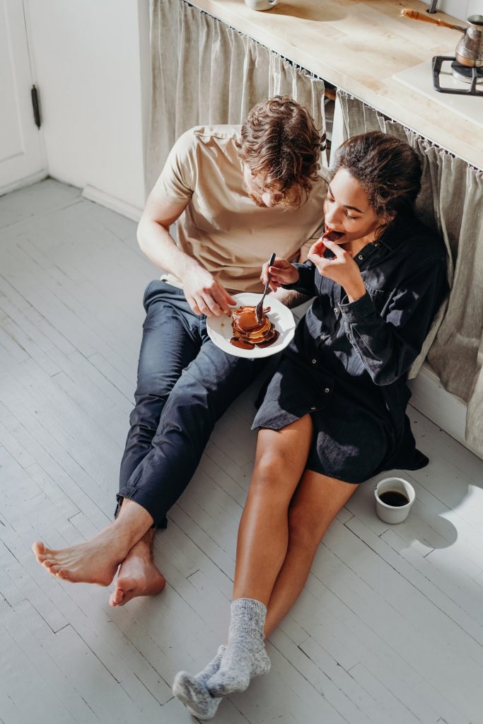 Eating together