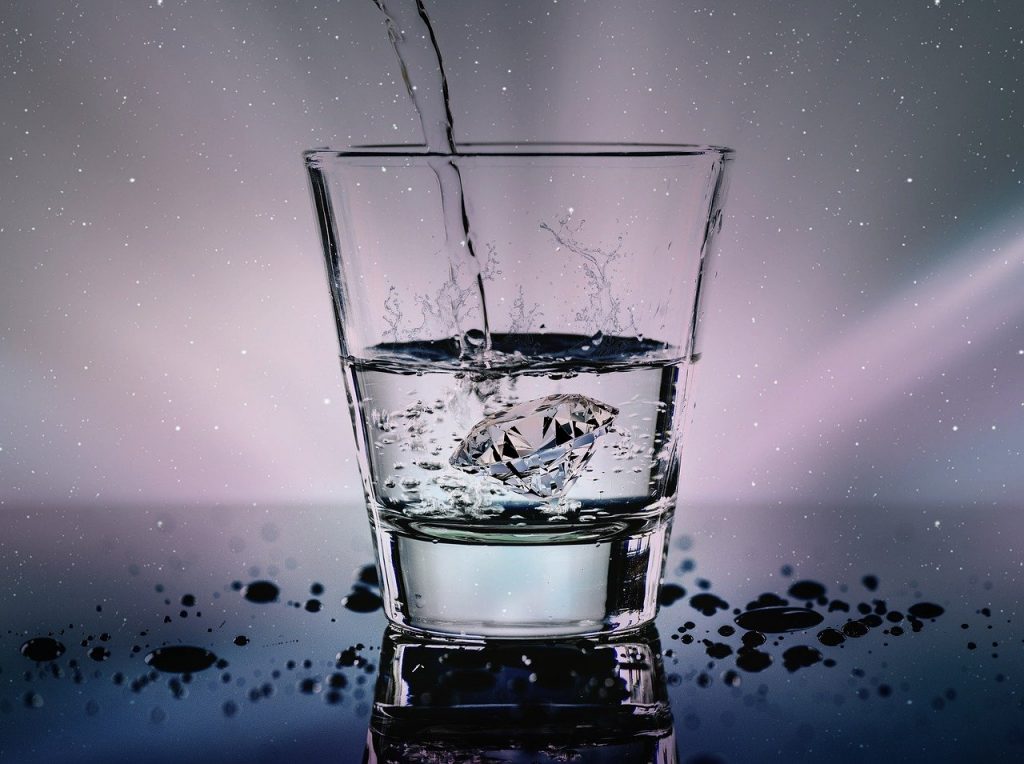 Diamond water test