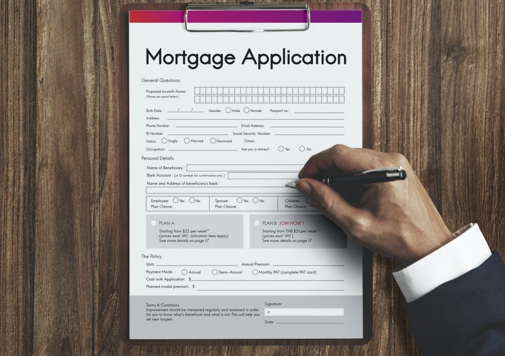 Mortgage application